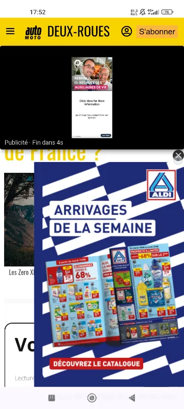 pollution de l'UX par les Ads